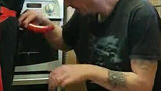 Pegging Boyfriends Ass In Kitchen Public Cornfield And Bathroom Part 9