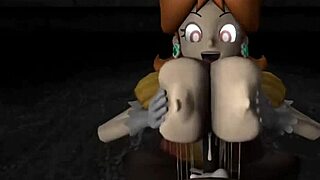 is possessed daisy titfucking that big cock with her huge tits for cumshot?