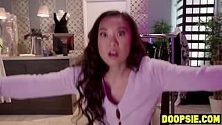 hey, tiny asian customer, ready for two hung trannies pounding you?