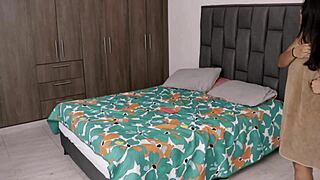 caught masturbating and got a wild pounding