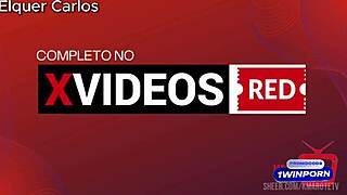 Dominating my slave with a leather whip. This fat Latina knows how to control with every sensual spank.