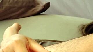 Morning tent play with big booty hottie feels so magical