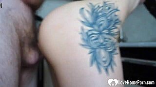 Yo, my filthy step sis is begging for a quick kitchen pounding!