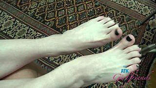 Venus Vixen Gets Her Pink Pussy Licked Until She Creams POV 😘 Holiday Fun