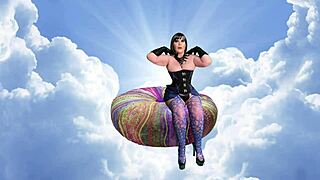 Granny Sky GILF Licked and Dicked to Climax!