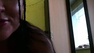 Dude Cums on Girlfriend's Pretty Face After Multiple Orgasms