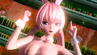 Megurine Luka Alien Alien Project Diva Nude Mod Full Nude Bunny Costume Big Tits Ass Cum Pussy Monster Boobs Big Ass