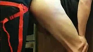 pegging my boyfriend's ass in kitchen, cornfield, and bathroom. wild public ass to mouth action all day in part 10!