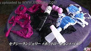jap babes yu sakura and yuri aine love toys and cock