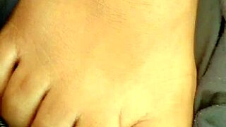 Morning tent play with big booty hottie feels so magical