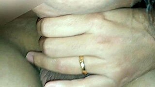 Cuckold Husband Films Slut Wife Sucking Lover's Thick Cock