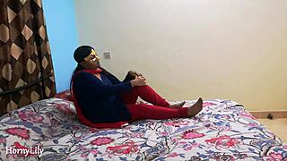 Indian Milf Bhabhi Gives Intense Closeup Blowjob. Cum Inside Mouth Action!