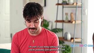 Are you craving step bro's milk like this cute teenie?