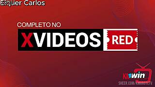 Dominating my slave with a leather whip. This fat Latina knows how to control with every sensual spank.