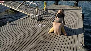 Rita Carelli Flaunts Big Natural Tits and Ass for Old Man in Brazilian Encounter