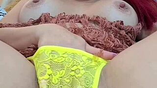 Latina Fingers Herself to Hot Solo Squirt on Snapchat