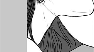 Speed Drawing: FFM Threesome with Anal and Pussy Licking by Kramer Krameroff