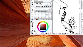 Speed Drawing: FFM Threesome with Anal and Pussy Licking by Kramer Krameroff