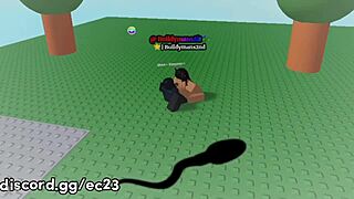 Roblox Girl Rides Cock Hard in Wild Game