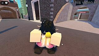 i got banged by three guys on the roblox whorblox street, sucking and fucking in doggystyle.