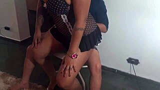 provoking him to cum from big thick dick