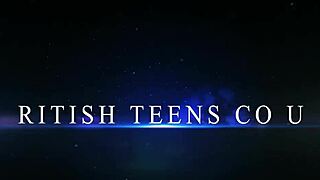 Curvy british blonde student smoking joi