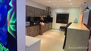 Does this sexy Colombian maid seduce her boss with her big ass?