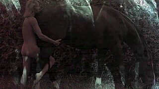 Dark Lantern Entertainment Presents Retro Vintage Pussy Riding with Hairy Natural Tits