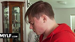 Milf stepmoms crave pregnancy and plot with familiar cock for creampie