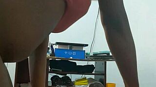 Stuck at home, but this freaky ebony Latina turns boredom into raw banging!