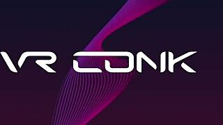 Skinny Kafka in Cosplay Rides Caelus's Huge Cock in VR Honkai Parody Pt 3