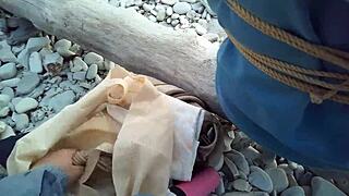 sofi bond, what are you reading by the sea in this pov clip?