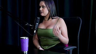 Amateur maria bittencourt starts as escort with two men and craves gangbang in sheer red lingerie