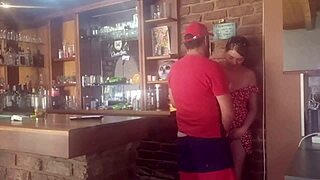 Brunette MILF pounded hard from behind