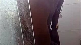 i'm stunned by nego rubi's massive cock in public