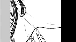 Speed Drawing: FFM Threesome with Anal and Pussy Licking by Kramer Krameroff