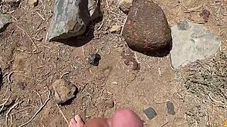 Why did the student run away to fuck with that big dildo?