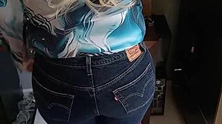 I slip into a sexy bikini with perfect tan lines