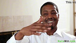 Kenzie Taylor's Big Boobs Tease In Nuru Massage