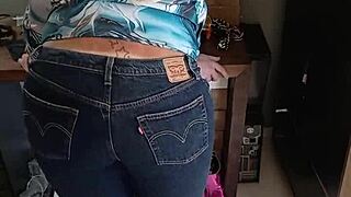 I slip into a sexy bikini with perfect tan lines