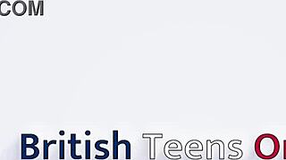 Blue Haired British Girl Gets Pussy Licked For First Time Orgasm