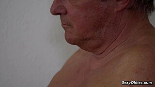 naughty babe rides step grandpa cowgirl in bed, wow!