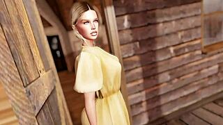 emmanuelle sits down for an interview with count dickcula, discussing their upcoming sex scene