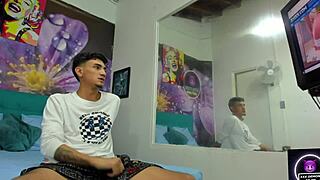 My Stepsister Catches Me Watching Adult Videos in Bedroom