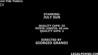 Slim Slut July Sunn Takes Monster Black Cock