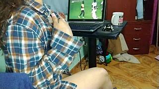 Sexy Colombian Girl Bent Over In Doggystyle With Monster Cock During World Cup 2022