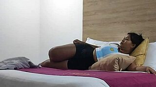 Colombian Stepmom Aunt Sucks for Salary Payment