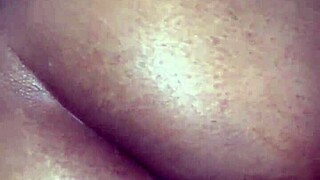 Wanna see this amateur ebony couple get wild in bed?