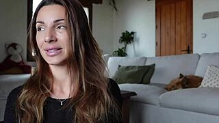 Cum eating tutorial with strict femdom instructions