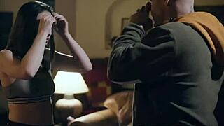 Bratty Hollywood actress Casey Calvert loses sex bet to stuntman and pays up!